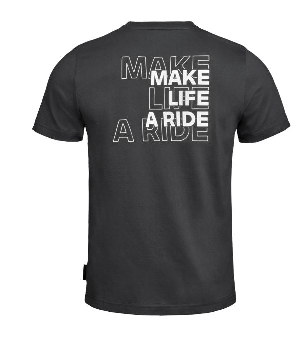 T-shirt logo make life a ride Bmw