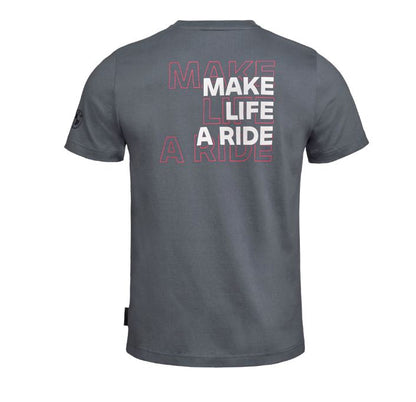 T-shirt logo make life a ride Bmw